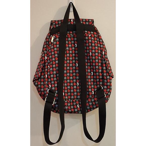 Kipling Disney Snow White Red / Black Apple Design Backpack Limited Edition Mint main image 12